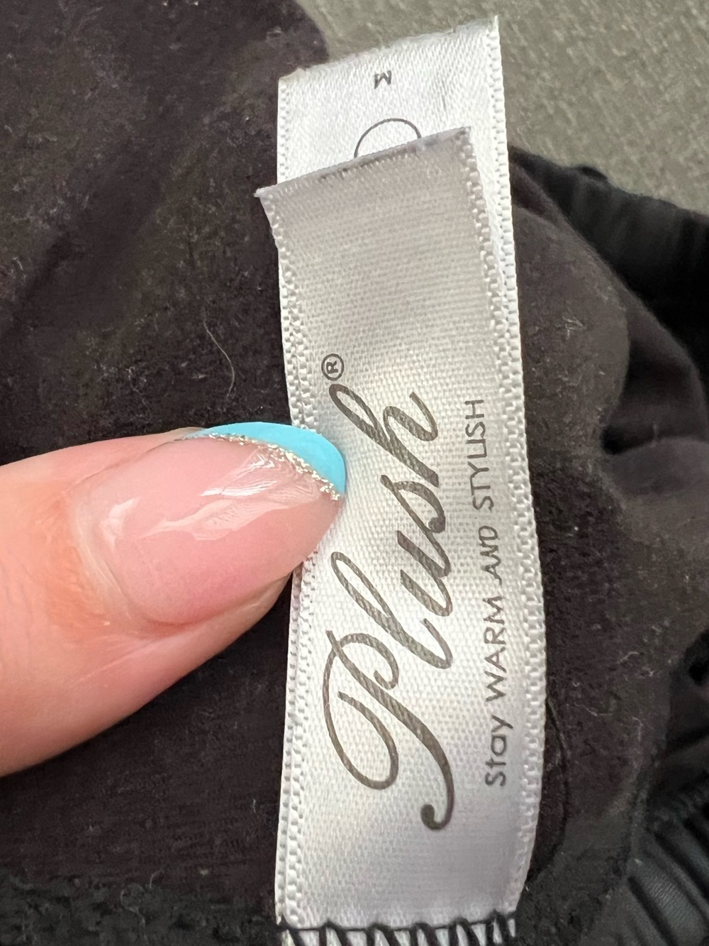 PLUSH Fleece Lined Faux Leather Moto Leggings - Picture 9 of 10